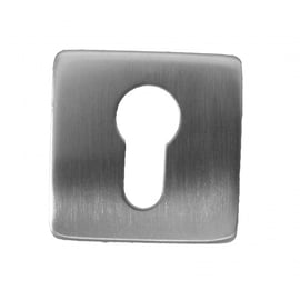 Rosace carrée inox 304 pour béquille COLETTE