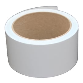 Ruban de repérage adhésif pour surface vitrée 1000 x 50 mm blanc