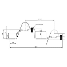 Support de fixation pour collecteur