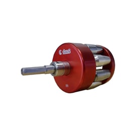 Evaseur de tuyau avec embout 6 pans - 80 mm