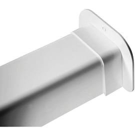 Goulotte pour passage mur droit blanc crème