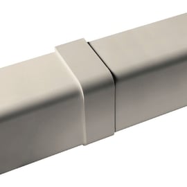 Raccord pour goulotte blanc crème GC