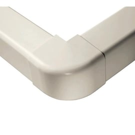 Goulotte d'angle externe blanc crème