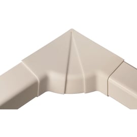Goulotte d'angle interne réglable blanc crème IR