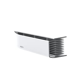 Entrée d'air filtrante FILEA 30 avec capuchon de façade CE2A blanc