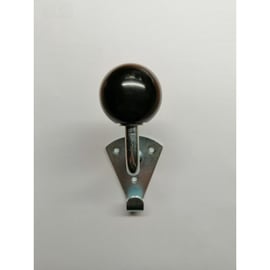 Crochet de vestiaire 8795 boule noire