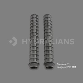 Bras collect 1" L225 filtre Aster Astral