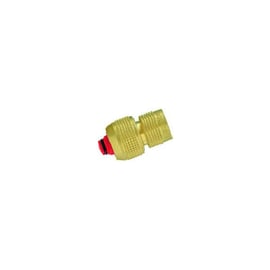 Raccord d'arrosage automatique bague rouge en laiton