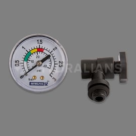 Manomètre complet axial filtre cantabric D750