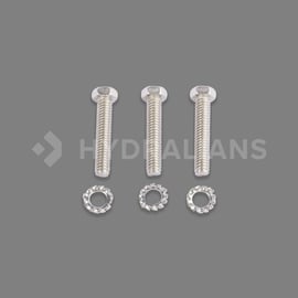 Vis/rondelle diffuseur PPE (S)5P2R (par 3)