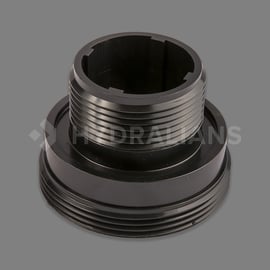 Traversée paroi supérieure filtre quad de