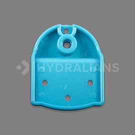 Triangle fix poignee bleue indigo