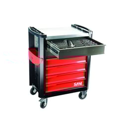 Servante SERVI-630 avec 6 tiroirs et composition de 135 outils