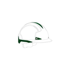 Bandes réfléchissantes CR2 SST vert pour casques EVOLite® (lot de 10)