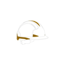 Bandes réfléchissantes CR2 jaune pour casques EVOLite® (lot de 10)