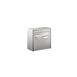 Boîte aux lettres individuelle LOFT INOX demi-format simple face