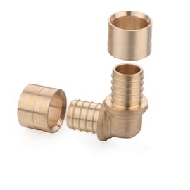 Coude pour tube PER - 90° - à glissement