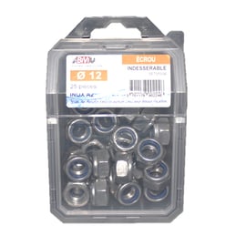 Écrou indesserrable DIN 985 Inox A2 Coque