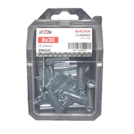 Manchon cylindrique DIN 6334 Zingué Coque