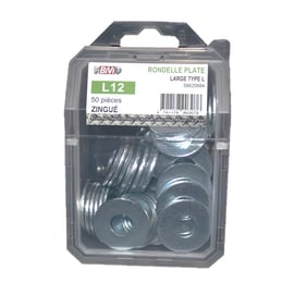 Rondelle plate large (L) NFE 25513 Zingué Coque