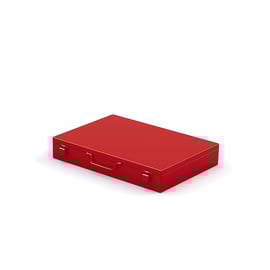 Mallette Métallique avec 18 cases - 335X250X53 mm