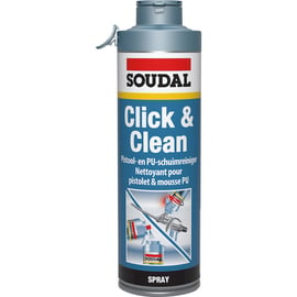 Nettoyant pour pistolet et mousse PU CLICK & CLEAN - 500 mL