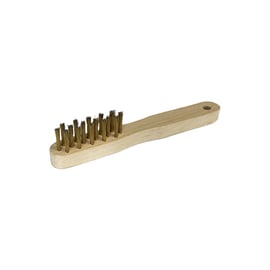 Brosse bougie 3 rangs - laiton