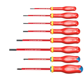 Jeu de 8 tournevis isolés 1000 Volts PROTWIST®ATD.J8VE