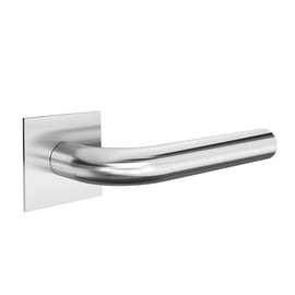 Béquille double sur rosace inox 2001 MQ