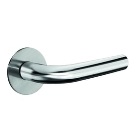 Béquille double sur rosace 2001 MR inox