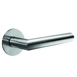 Béquille double sur rosace inox 2002 MR