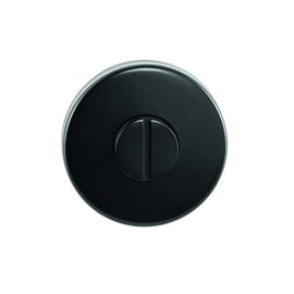 Rosace ronde pour béquille 2000 , 2011 et 2002 noir satiné bec-de-cane à condamnation la paire