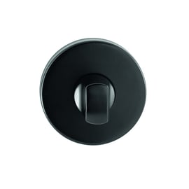 Rosace ronde pour béquille 2000 , 2011 et 2002 noir satiné bec-de-cane à condamnation la paire