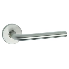 Béquille double sur rosace 2237 inox