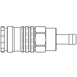 Coupleur rapide Premium Plus profil standard Européen 1700KBTF