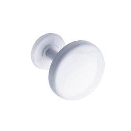 Porte-peignoir 1 tête - blanc