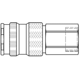 Coupleur rapide Premium profil ISO 6150 B 23KAIW