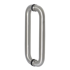 Poignée de tirage double angle arrondi contre-coudée inox 304 BORDEAUX