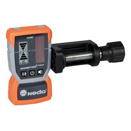 Récepteur laser ACCEPTOR 2DIGITAL avec support pheavyd couleur du faisceau rouge