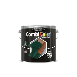 Peinture antirouille CombiColor - vert mousse RAL 6005 - 2,5 L