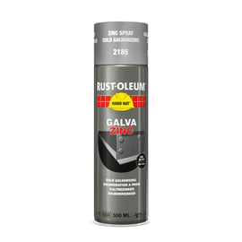 Revêtement galvanisant HARD HAT GALVA ZINC - 500 ml - gris mat