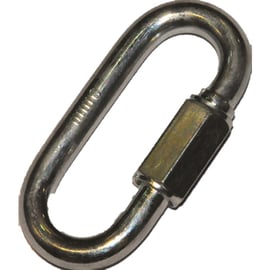 Maillon à visser - Charge CMU : 90 kg - Diamètre du fil : 4 mm