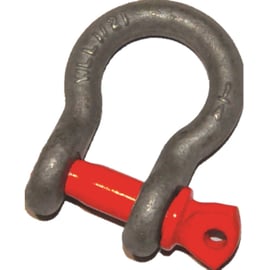 Manille lyre en acier