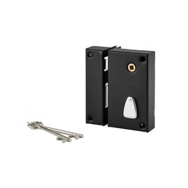 Serrure de grille verticale à fouillot à 6 gorges