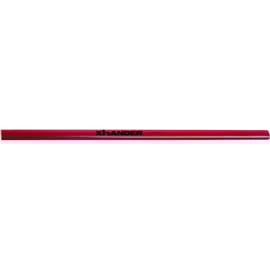 Crayon de charpentier rouge 30 cm - Support compatible : bois