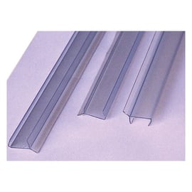 Joint de plinthe PVC avec bavette translucide longueur 2600 mm pour épaisseur de 16 à 19 mm