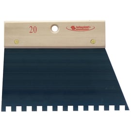 Peigne à colle dent carrée - 8 mm