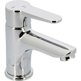 Mitigeur de lavabo Rhône chromé vidage ABS Clic-Clac