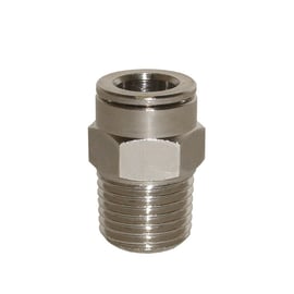 Jonction droite pour tubing 6 x 8 mm