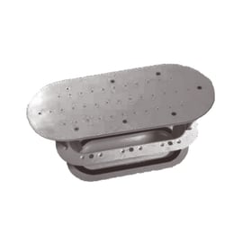 Plaque à bulles GRIS CLAIR